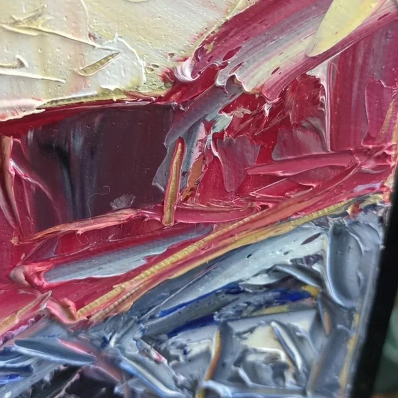 Original Artwork  12" x 12"  "The Rain's Perspective" - Picture 5 of 6